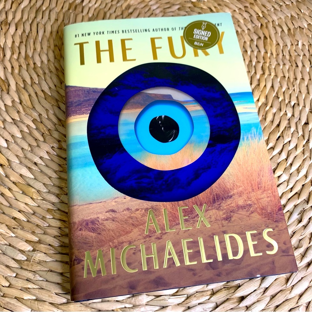 The Fury - A novel by Alex Michaelides (signed copy).